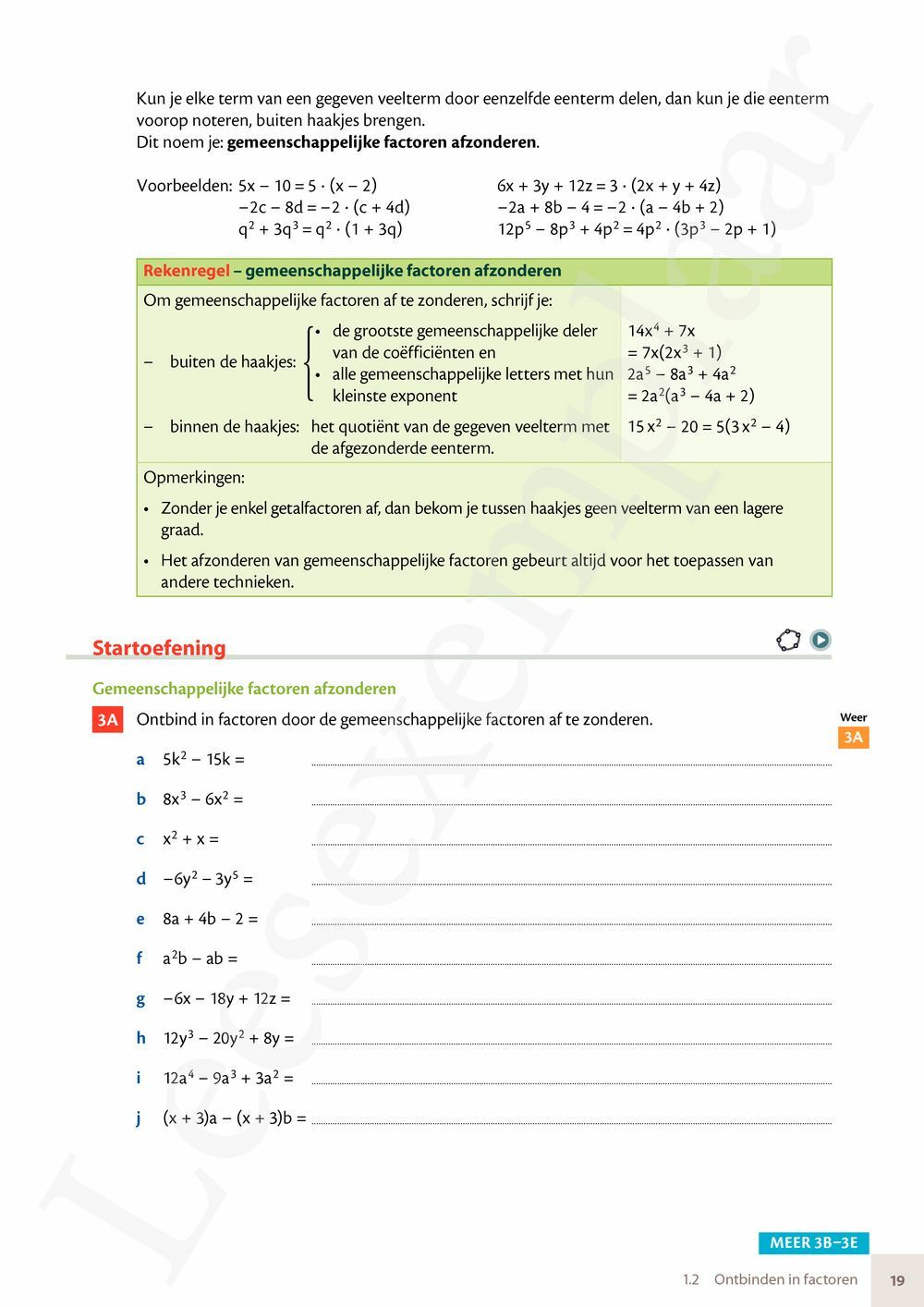 Preview: Matrix Wiskunde 4.4 Leerwerkboek A Functies – Stelsels – Telproblemen (editie 2024) (incl. Pelckmans Portaal)