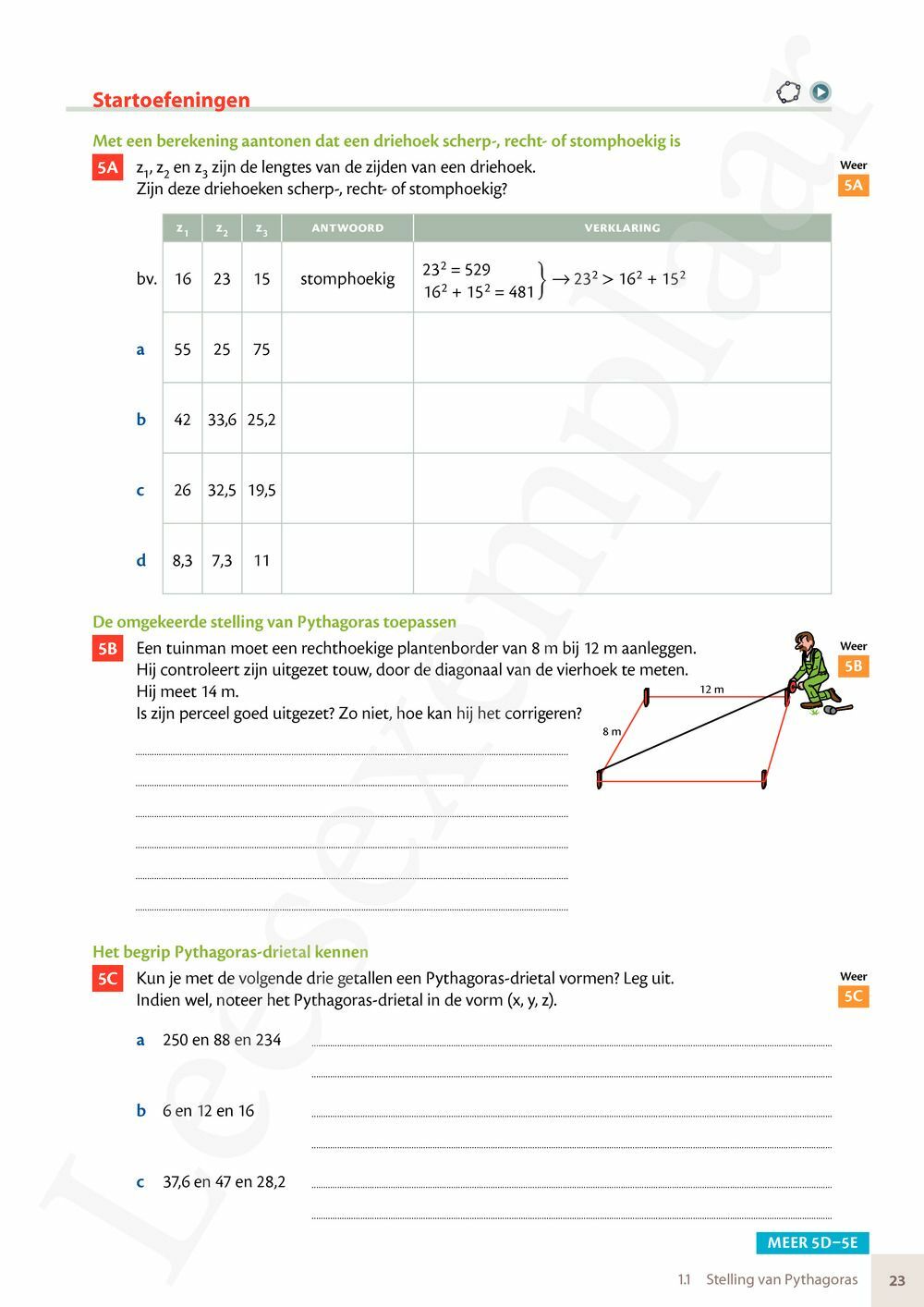 Preview: Matrix Wiskunde 3.5 Leerwerkboek B Meetkunde – Statistiek (incl. Pelckmans Portaal)