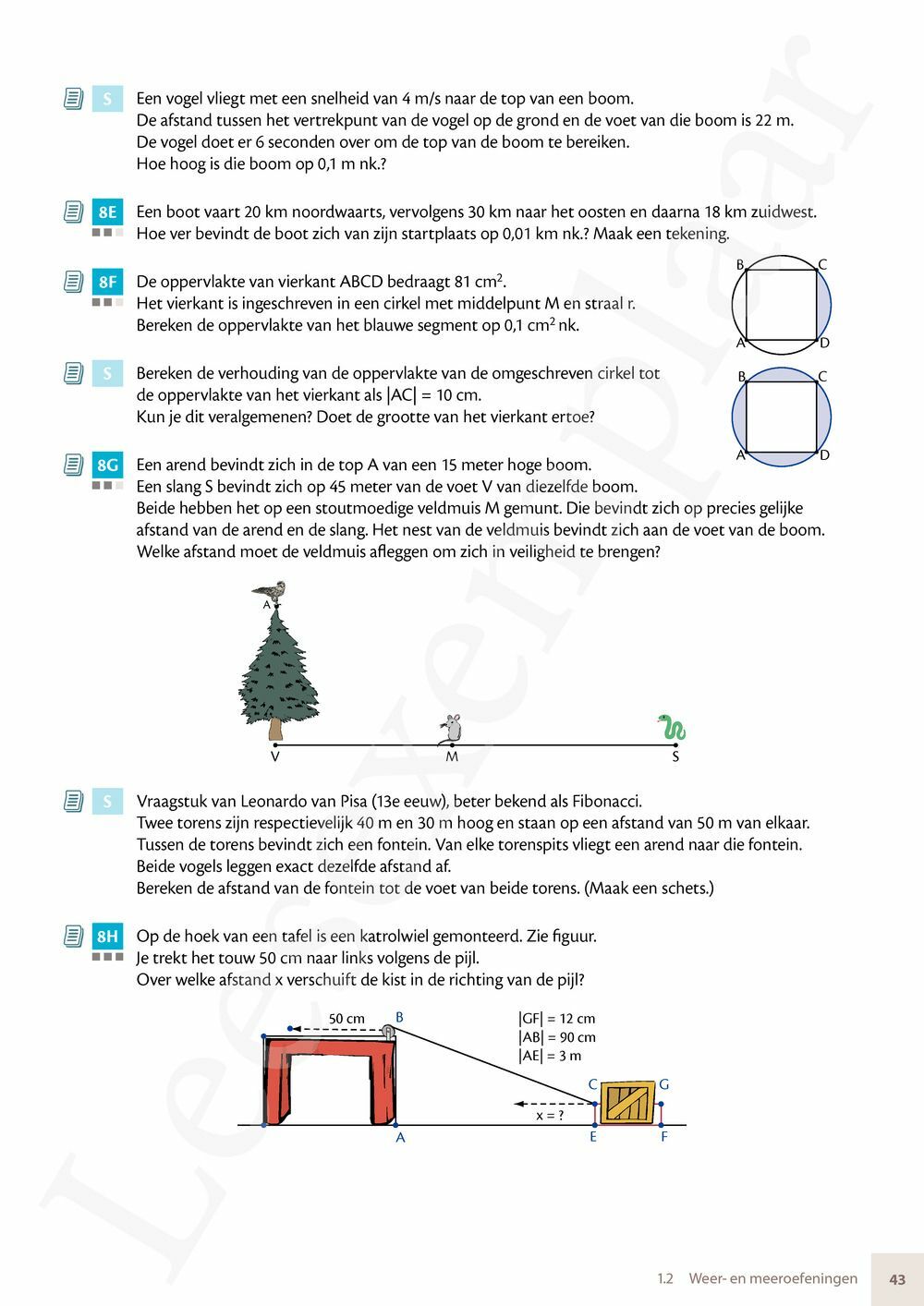 Preview: Matrix Wiskunde 3.5 Leerwerkboek B Meetkunde – Statistiek (incl. Pelckmans Portaal)