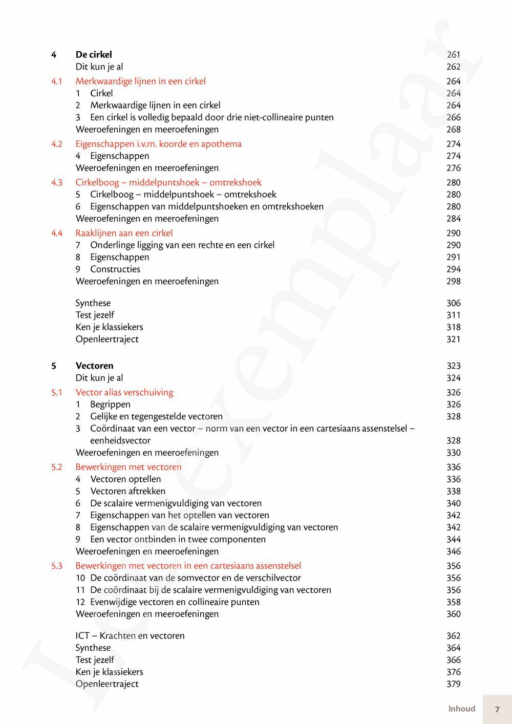 Preview: Matrix Wiskunde 3.5 Leerwerkboek B Meetkunde – Statistiek (incl. Pelckmans Portaal)
