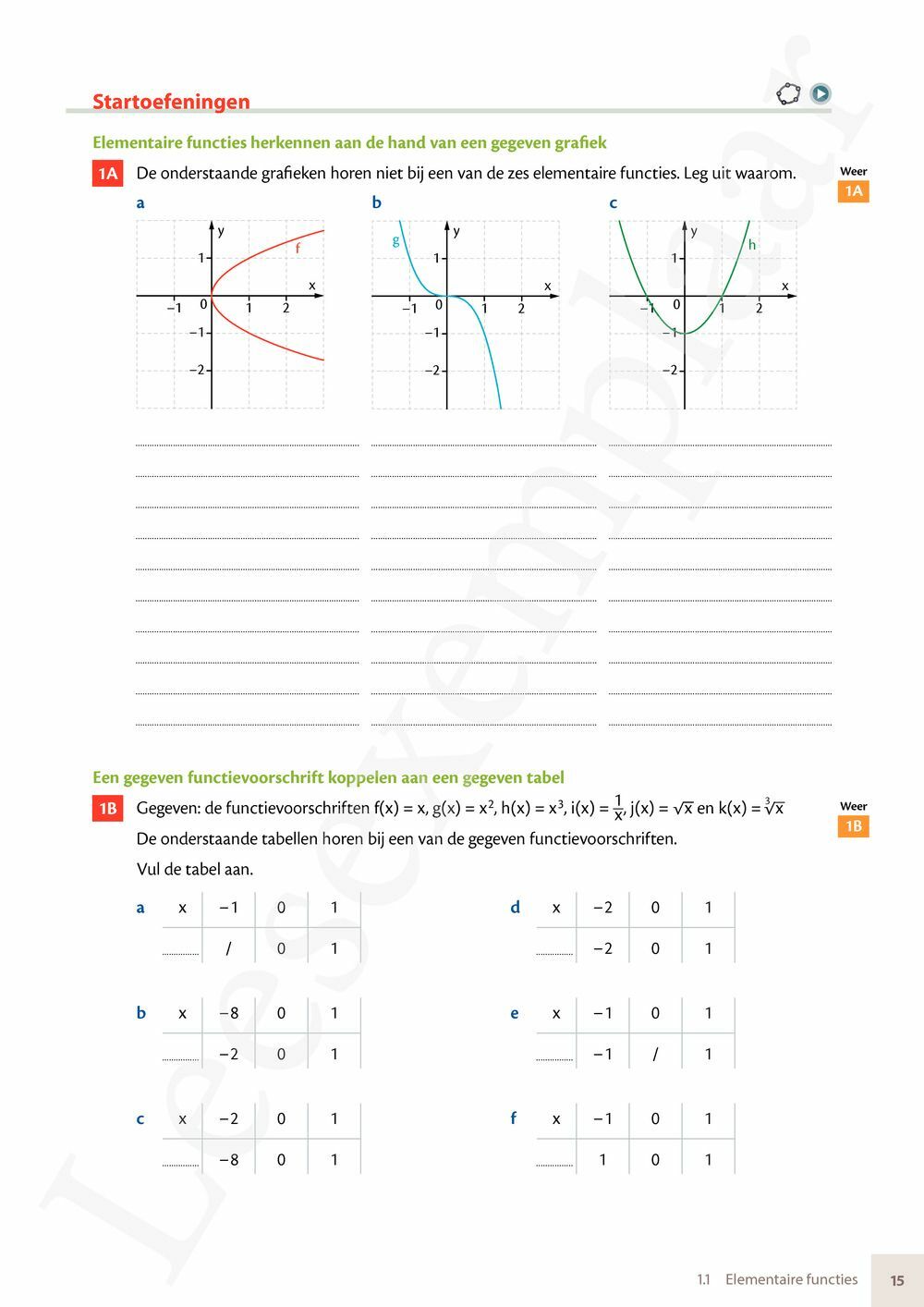 Preview: Matrix Wiskunde 4.5 Leerwerkboek A Functies – Telproblemen – Grafen (editie 2024) (incl. Pelckmans Portaal)