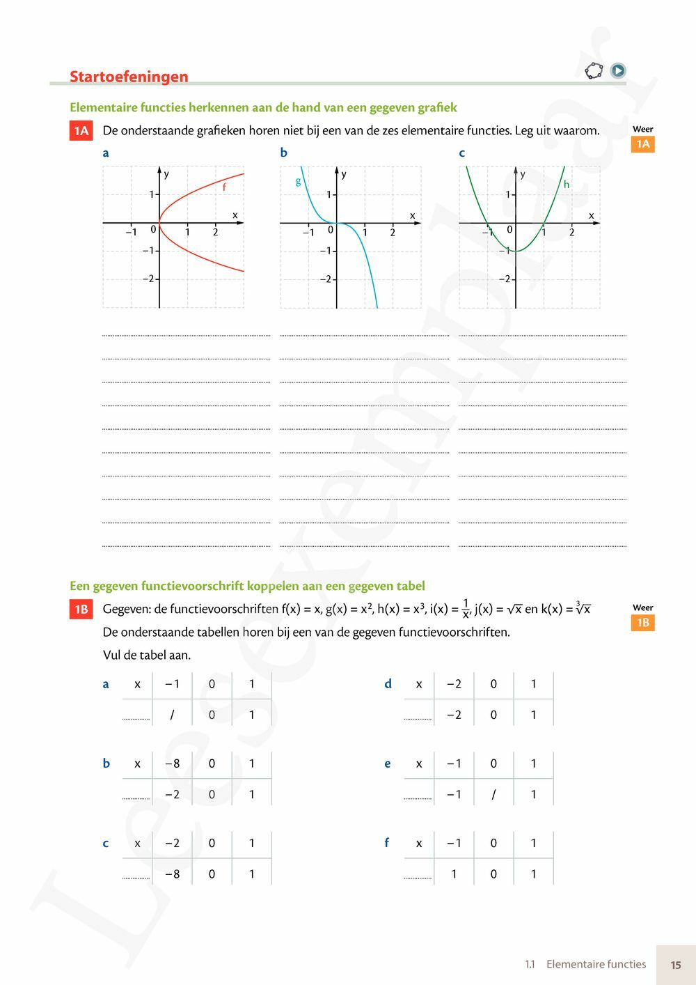 Preview: Matrix Wiskunde 4.5 Leerwerkboek A Functies – Telproblemen – Grafen (incl. Pelckmans Portaal)