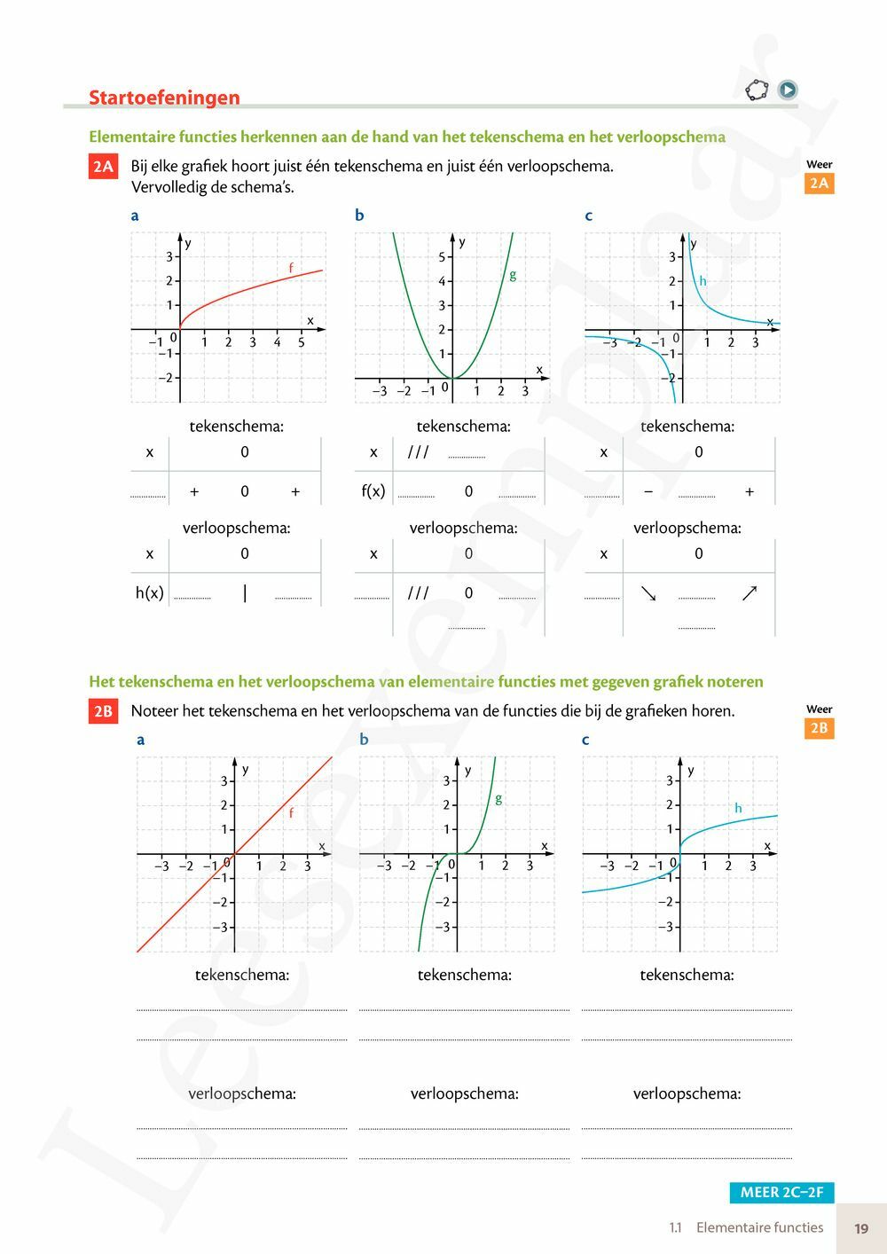 Preview: Matrix Wiskunde 4.5 Leerwerkboek A Functies – Telproblemen – Grafen (incl. Pelckmans Portaal)