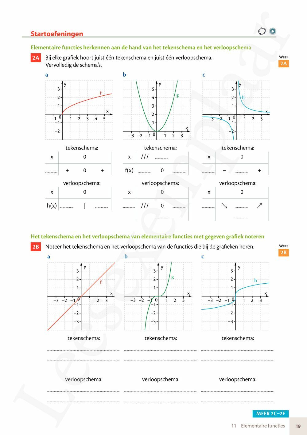 Preview: Matrix Wiskunde 4.5 Leerwerkboek A Functies – Telproblemen – Grafen (editie 2024) (incl. Pelckmans Portaal)