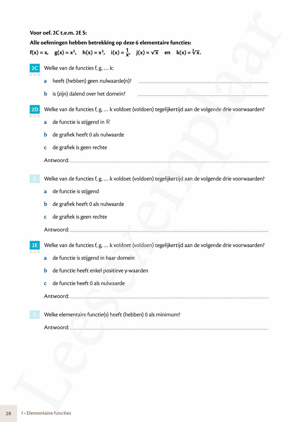 Preview: Matrix Wiskunde 4.5 Leerwerkboek A Functies – Telproblemen – Grafen (incl. Pelckmans Portaal)