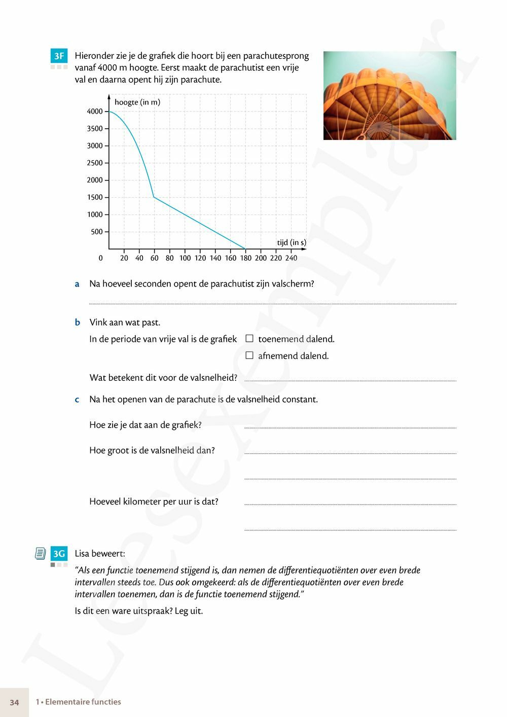 Preview: Matrix Wiskunde 4.5 Leerwerkboek A Functies – Telproblemen – Grafen (editie 2024) (incl. Pelckmans Portaal)