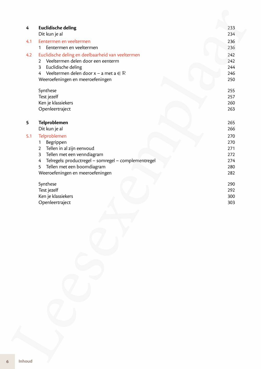 Preview: Matrix Wiskunde 4.5 Leerwerkboek A Functies – Telproblemen – Grafen (incl. Pelckmans Portaal)