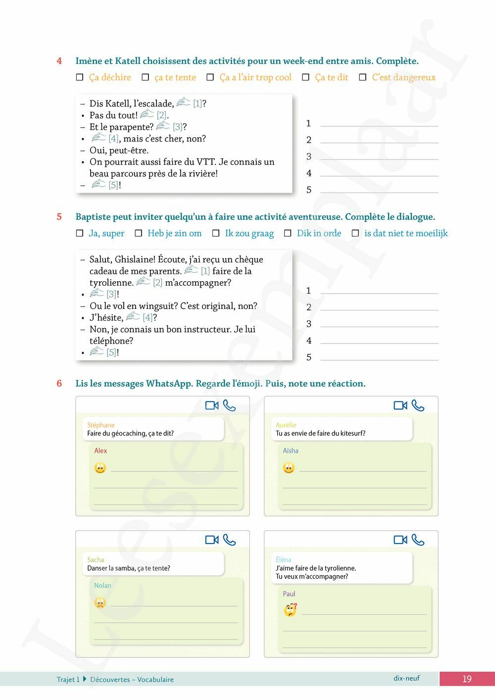 Preview: Nouveau Quartier libre 4 Plus Livre de l'élève (incl. Éclats, Pelckmans Portaal)
