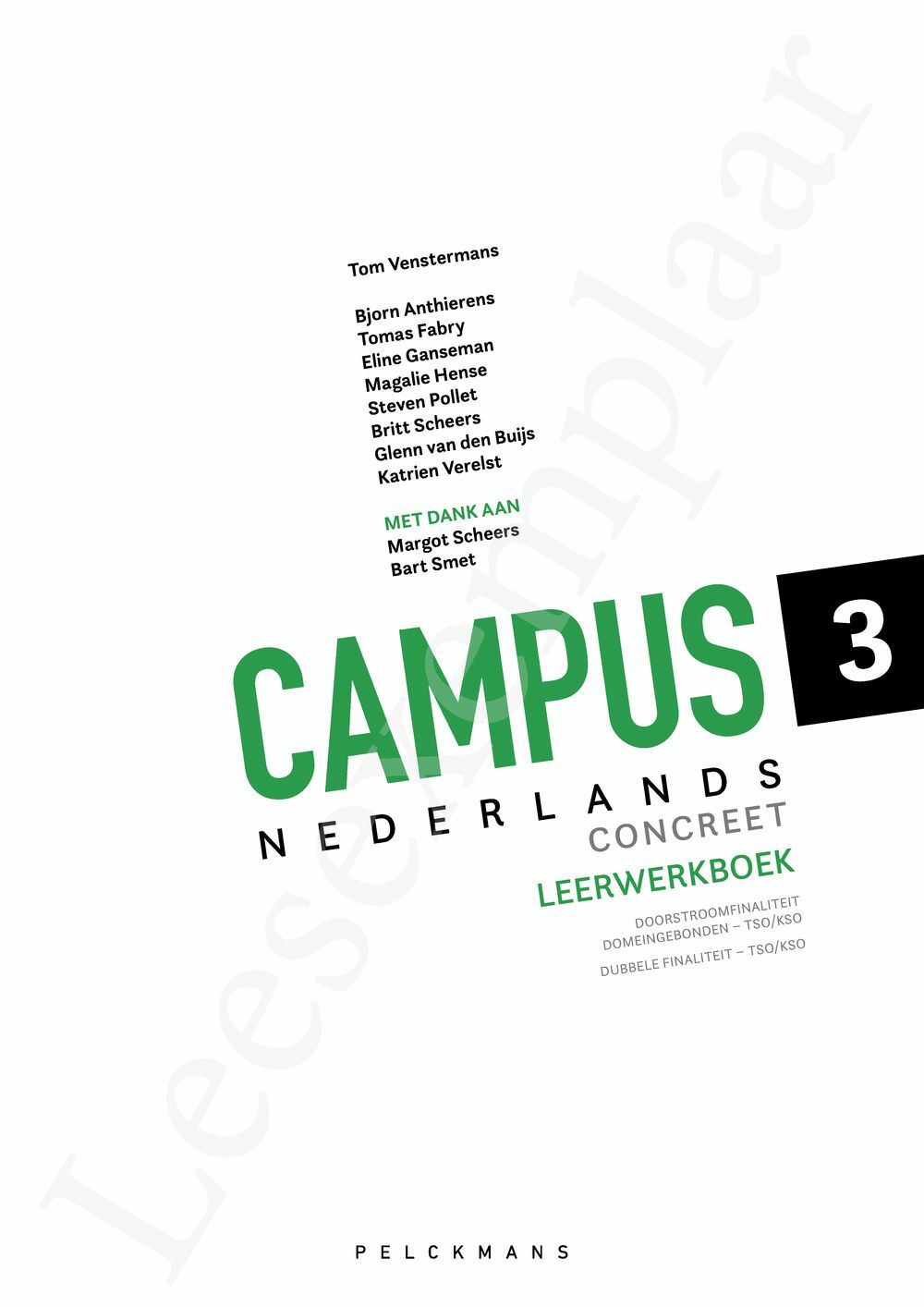 Preview: Campus Nederlands Concreet 3 Leerwerkboek (editie 2024) (incl. Pelckmans Portaal)