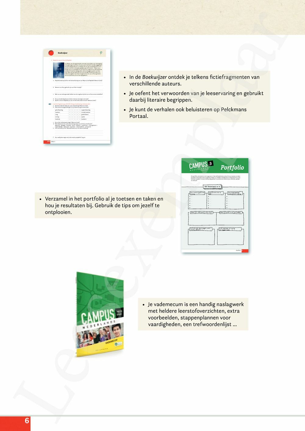 Preview: Campus Nederlands Concreet 3 Leerwerkboek (editie 2024) (incl. Pelckmans Portaal)