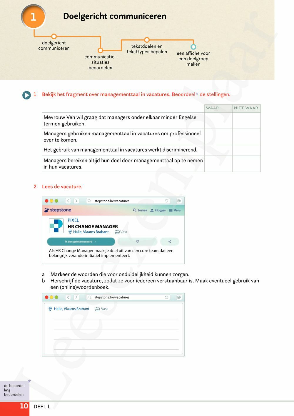 Preview: Campus Nederlands Concreet 3 Leerwerkboek (editie 2024) (incl. Pelckmans Portaal)