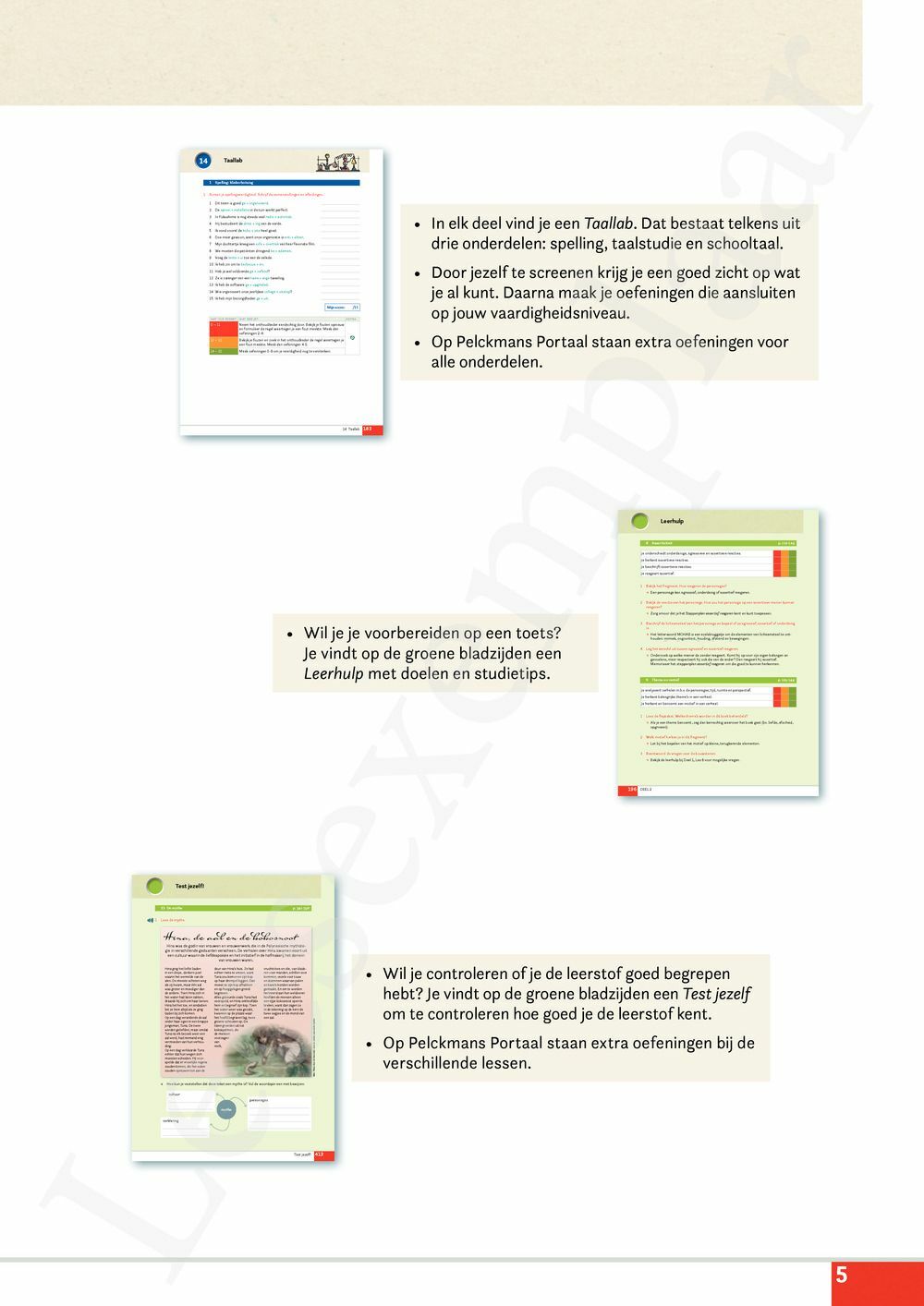 Preview: Campus Nederlands 4 Leerwerkboek (editie 2024) (incl. Pelckmans Portaal)