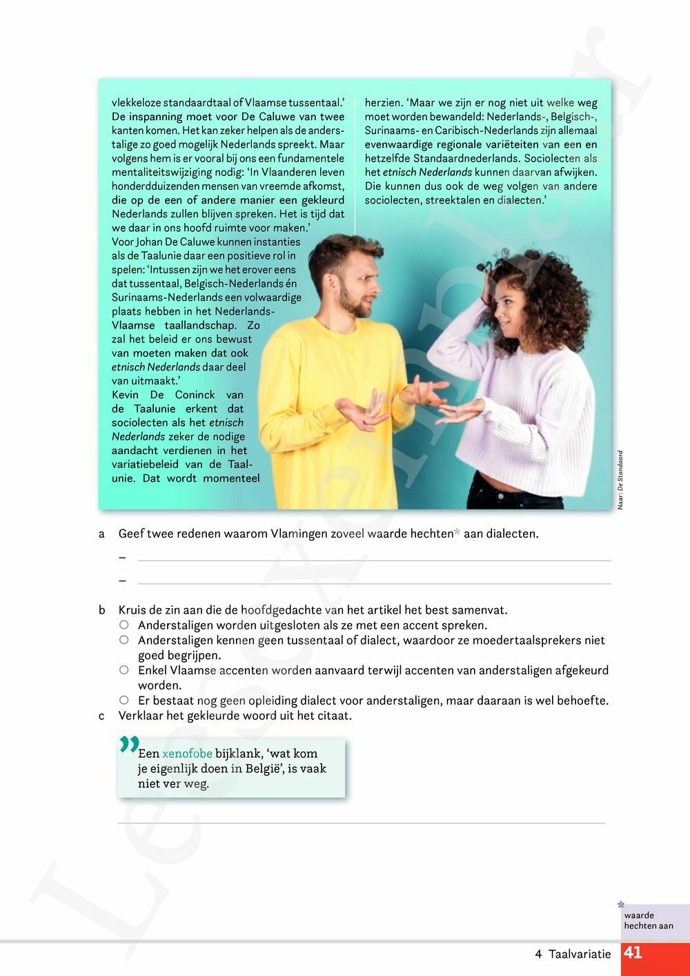 Preview: Campus Nederlands 4 Leerwerkboek (incl. Pelckmans Portaal)