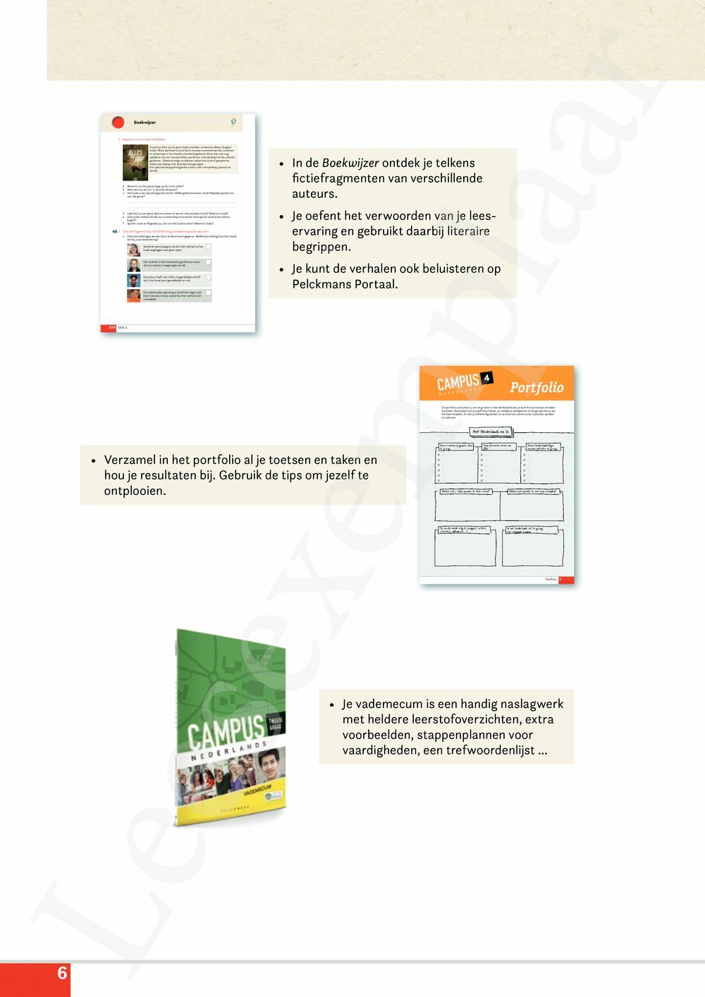 Preview: Campus Nederlands 4 Leerwerkboek (incl. Pelckmans Portaal)
