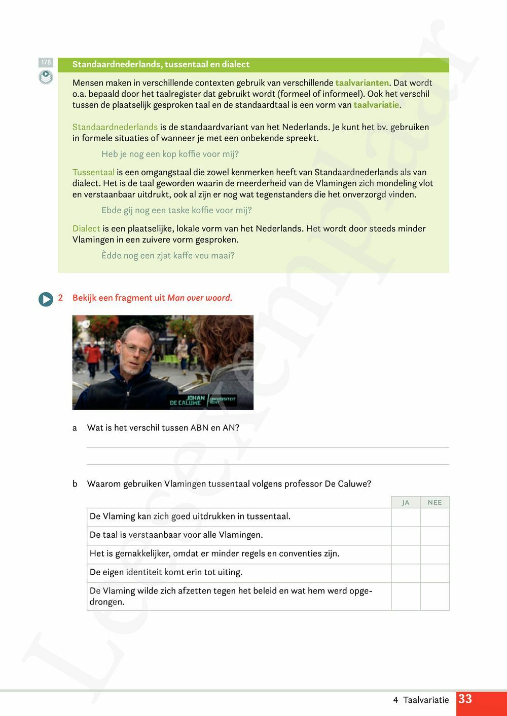 Preview: Campus Nederlands 4 Werkboek (incl. Pelckmans Portaal)