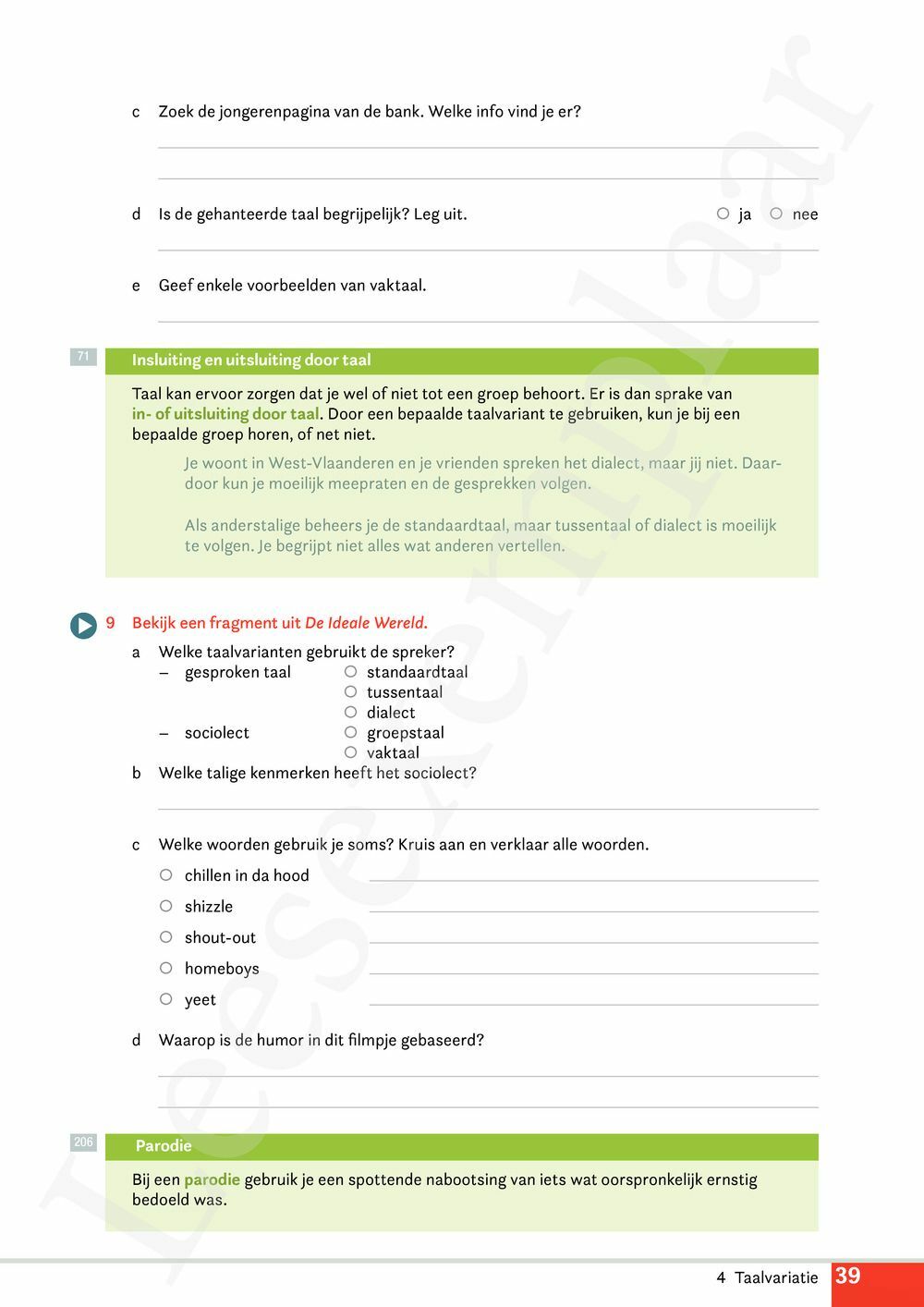 Preview: Campus Nederlands 4 Werkboek (incl. Pelckmans Portaal)