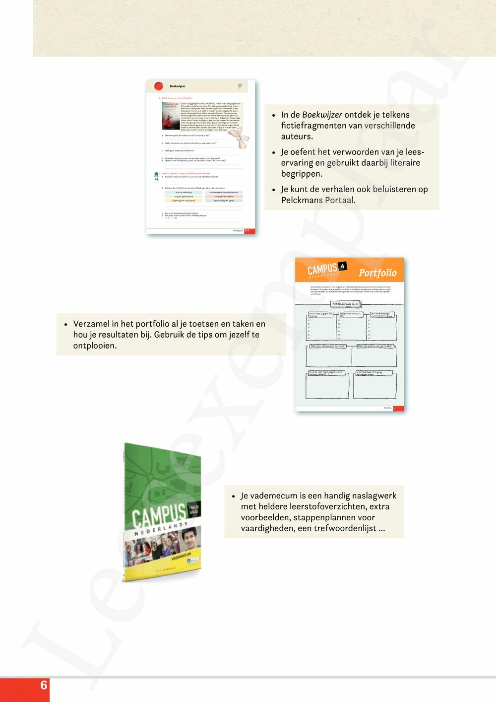 Preview: Campus Nederlands 4 Werkboek (incl. Pelckmans Portaal)