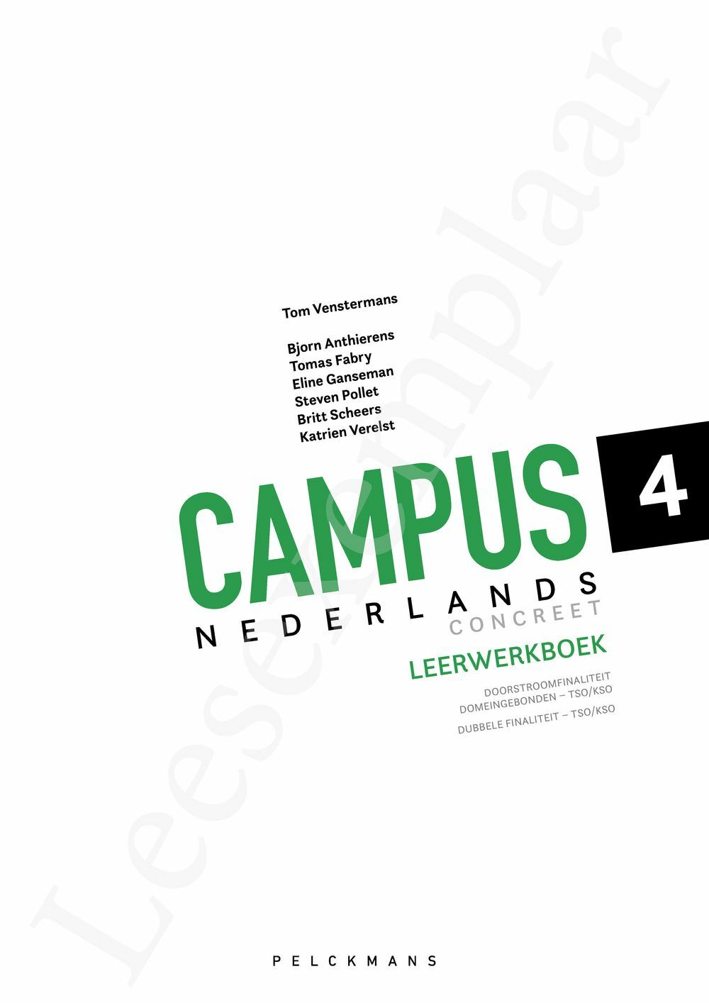 Preview: Campus Nederlands Concreet 4 Leerwerkboek (incl. Pelckmans Portaal)