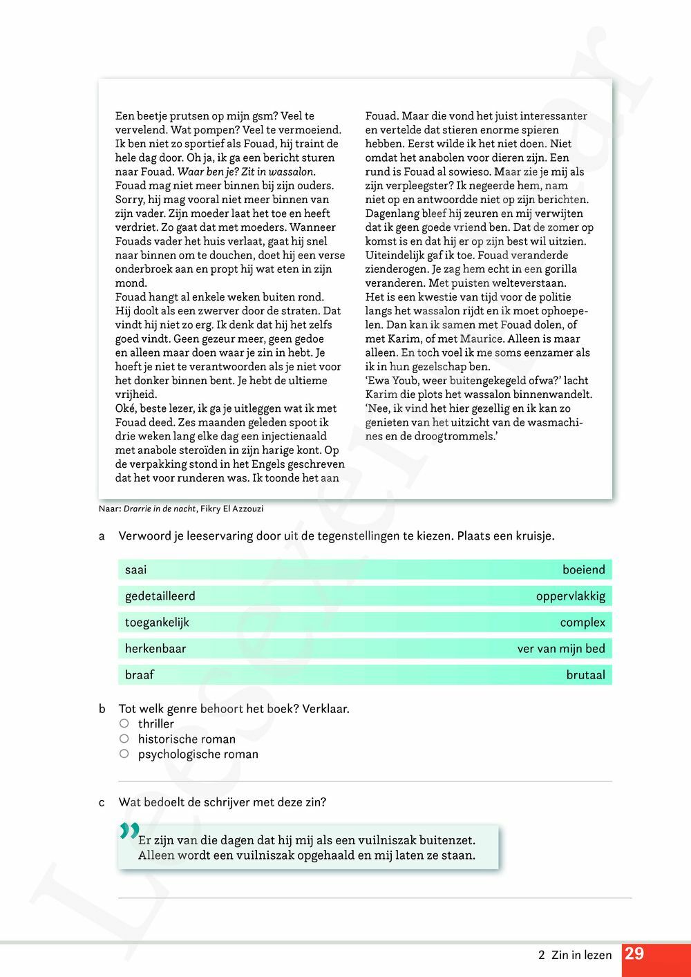 Preview: Campus Nederlands Concreet 4 Leerwerkboek (editie 2024) (incl. Pelckmans Portaal)