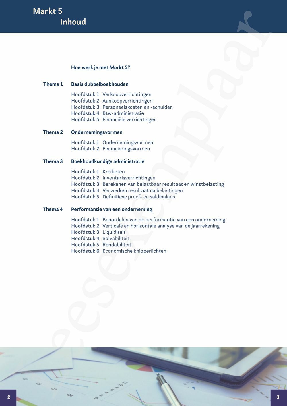 Preview: Markt 5 Bedrijfswetenschappen en Recht Handboek (incl. Pelckmans Portaal)