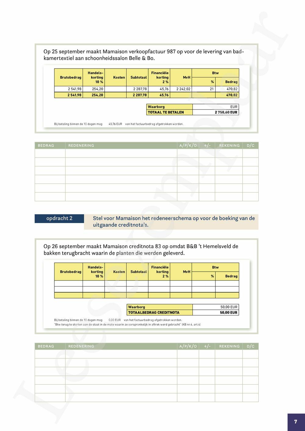 Preview: Markt 5 Bedrijfswetenschappen en Recht Werkboek (incl. Pelckmans Portaal)