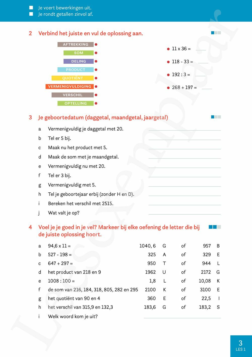 Preview: Match 5 Wiskunde Leerwerkboek (incl. Pelckmans Portaal)