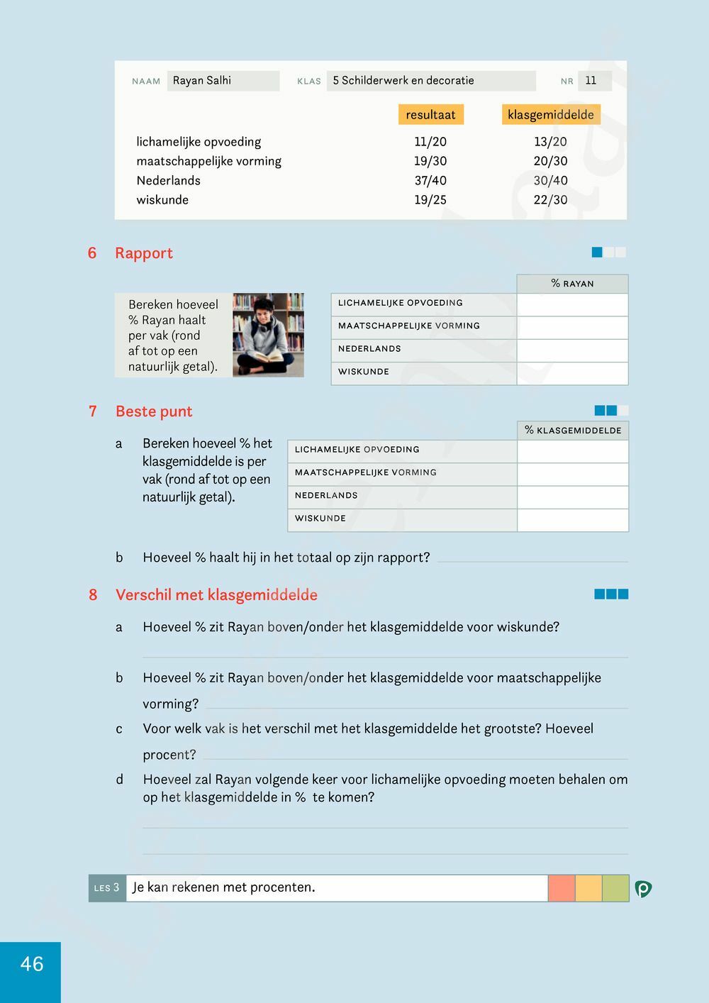 Preview: Match 5 Wiskunde Leerwerkboek (incl. Pelckmans Portaal)