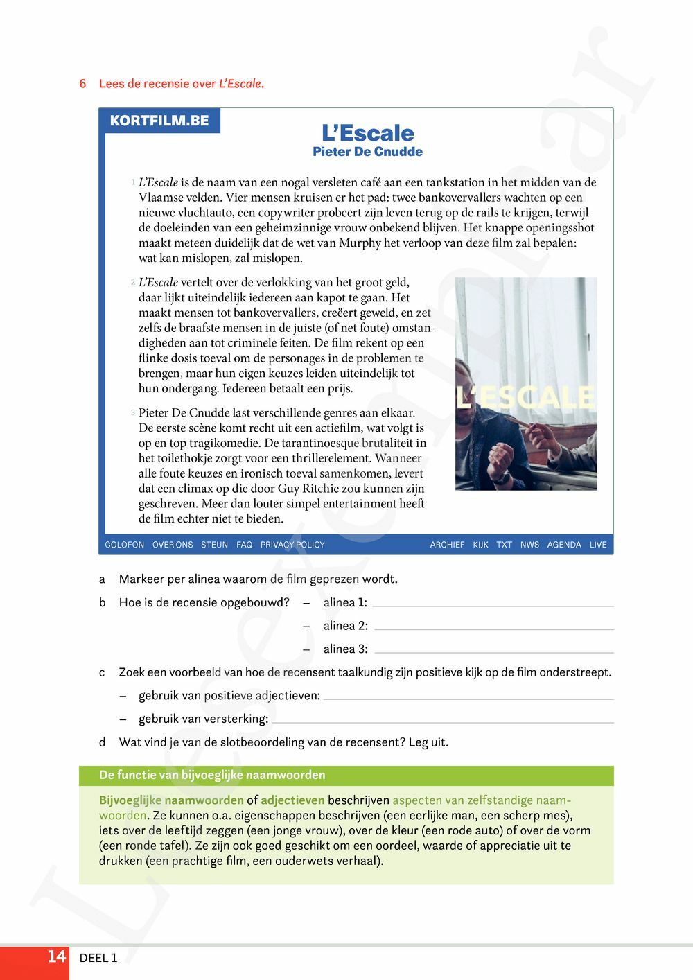 Preview: Campus Nederlands Concreet 5 3/4 Leerwerkboek (incl. Pelckmans Portaal)