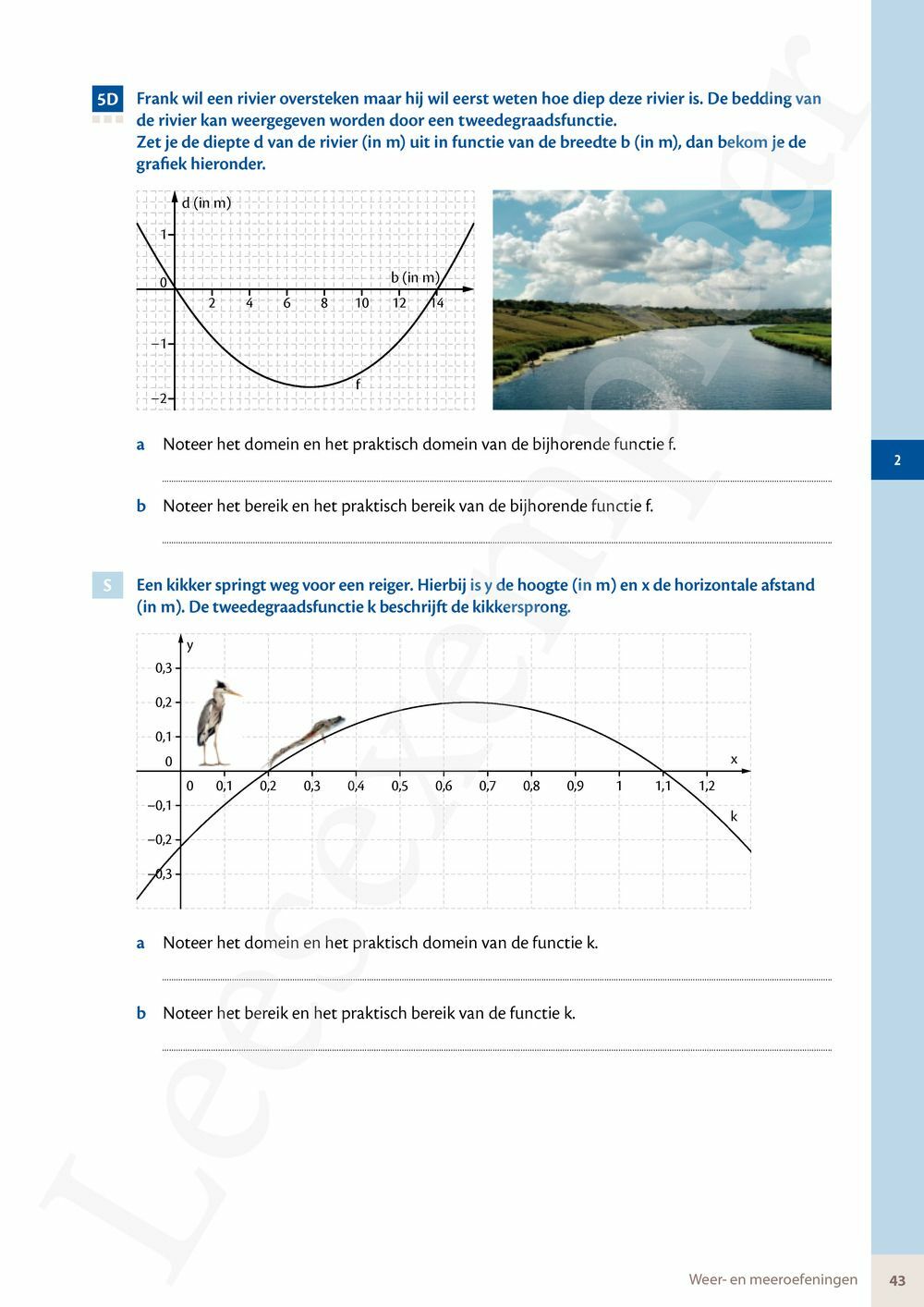 Preview: Matrix Wiskunde 5/6 Analyse, algebra Dubbele finaliteit Leerwerkboek (incl. Pelckmans Portaal)