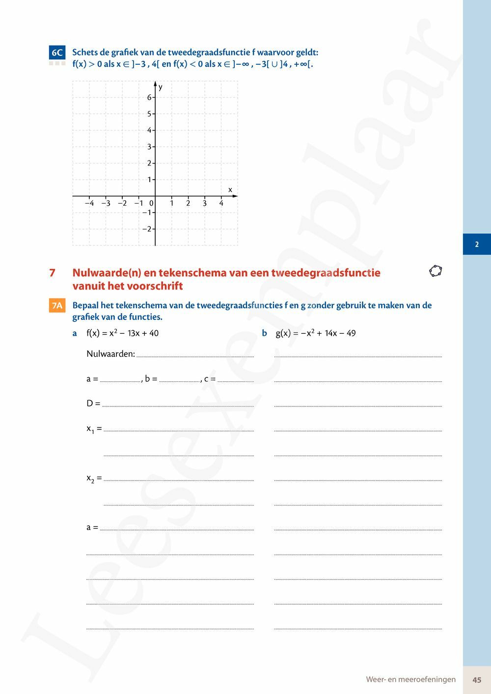 Preview: Matrix Wiskunde 5/6 Analyse, algebra Dubbele finaliteit Leerwerkboek (incl. Pelckmans Portaal)