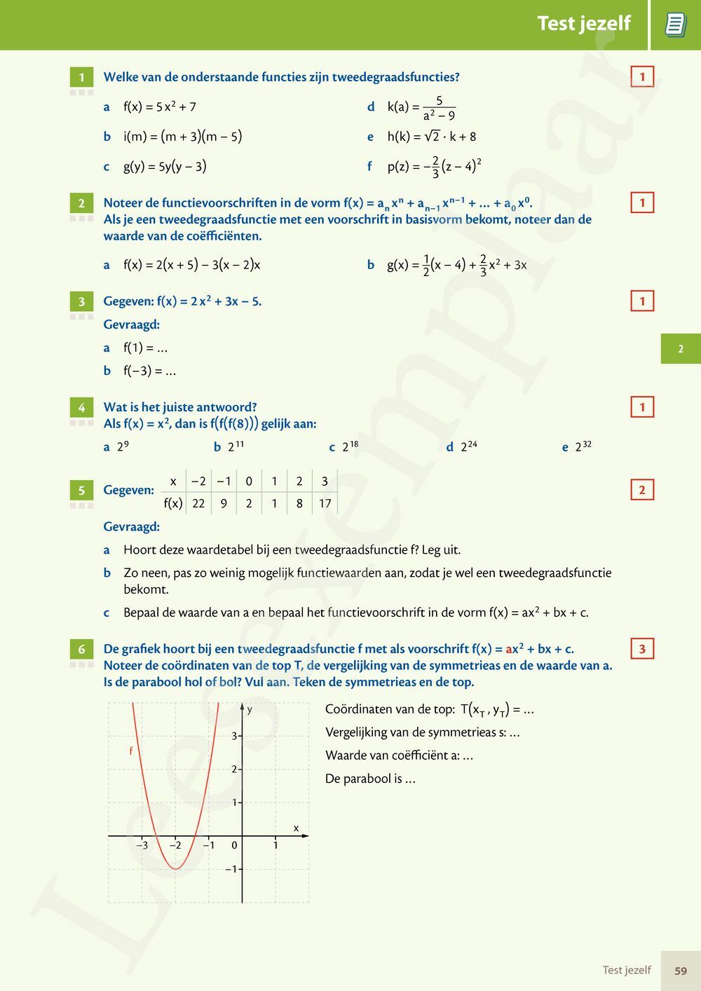 Preview: Matrix Wiskunde 5/6 Analyse, algebra Dubbele finaliteit Leerwerkboek (incl. Pelckmans Portaal)