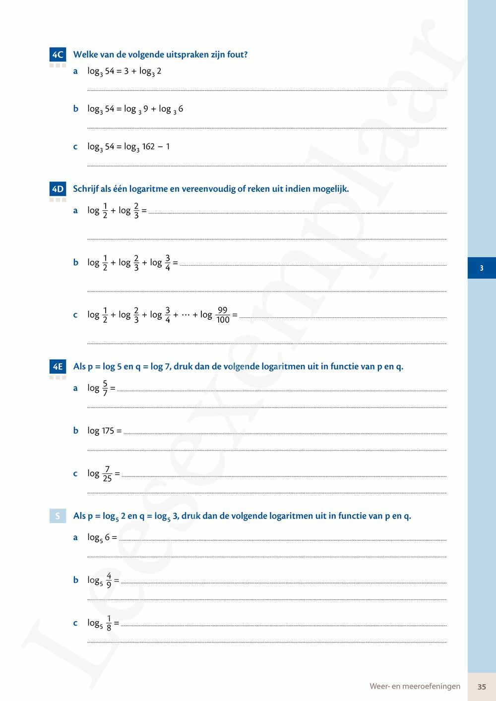 Preview: Matrix Wiskunde 5/6 Analyse, algebra Dubbele finaliteit Leerwerkboek (incl. Pelckmans Portaal)