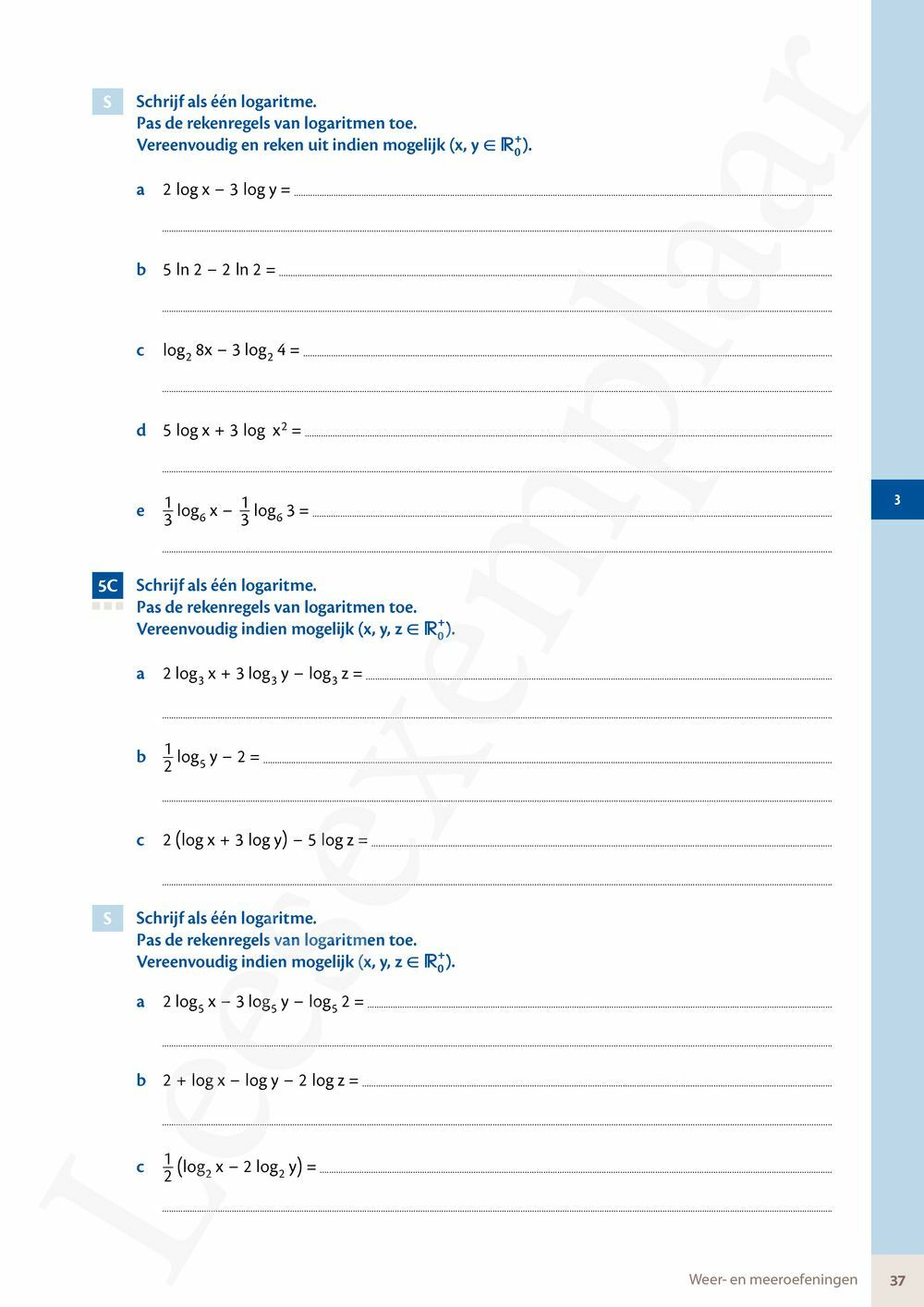 Preview: Matrix Wiskunde 5/6 Analyse, algebra Dubbele finaliteit Leerwerkboek (incl. Pelckmans Portaal)