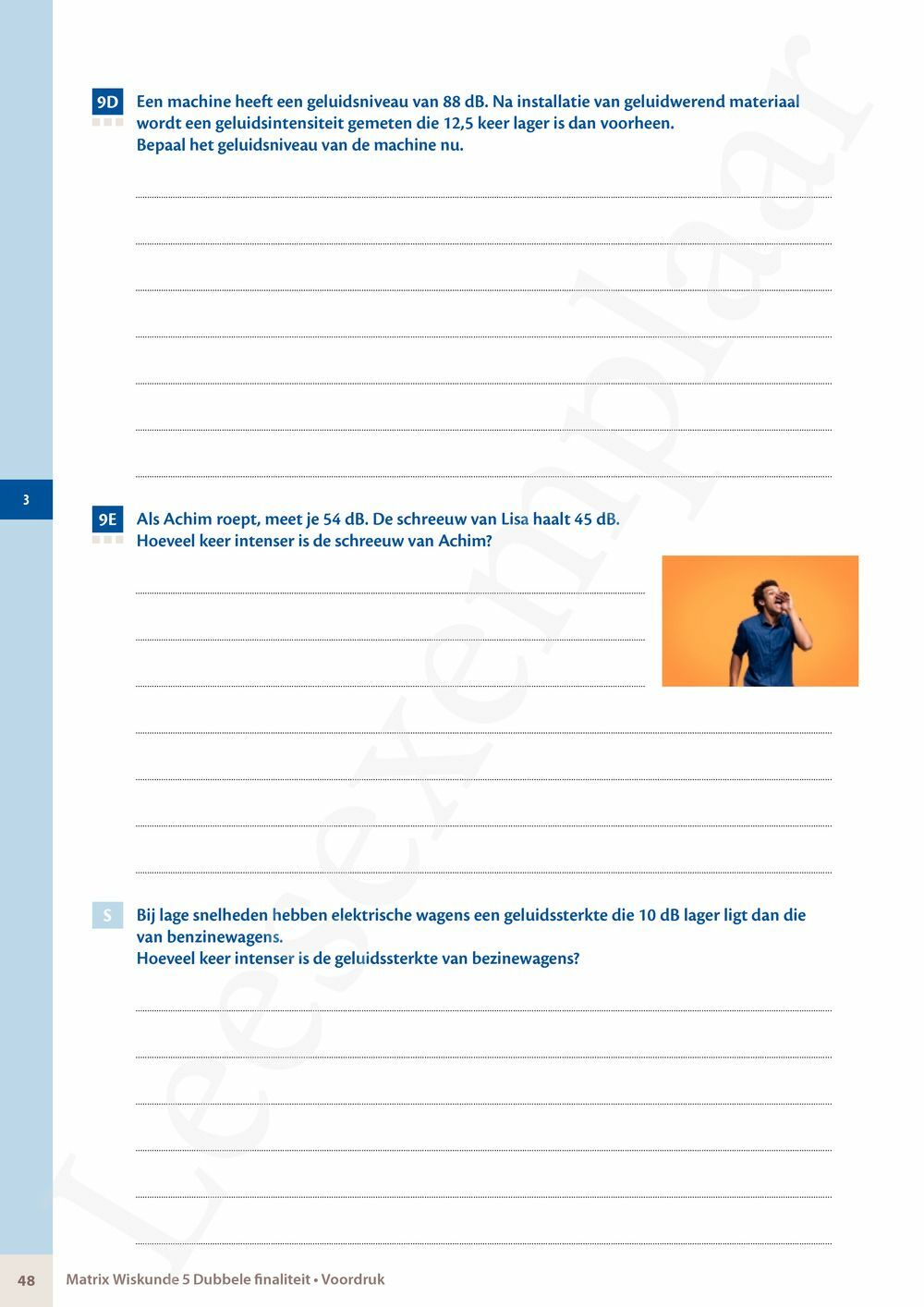 Preview: Matrix Wiskunde 5/6 Analyse, algebra Dubbele finaliteit Leerwerkboek (incl. Pelckmans Portaal)