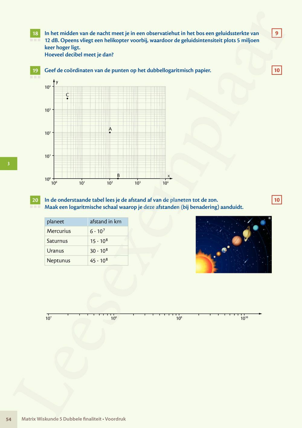 Preview: Matrix Wiskunde 5/6 Analyse, algebra Dubbele finaliteit Leerwerkboek (incl. Pelckmans Portaal)