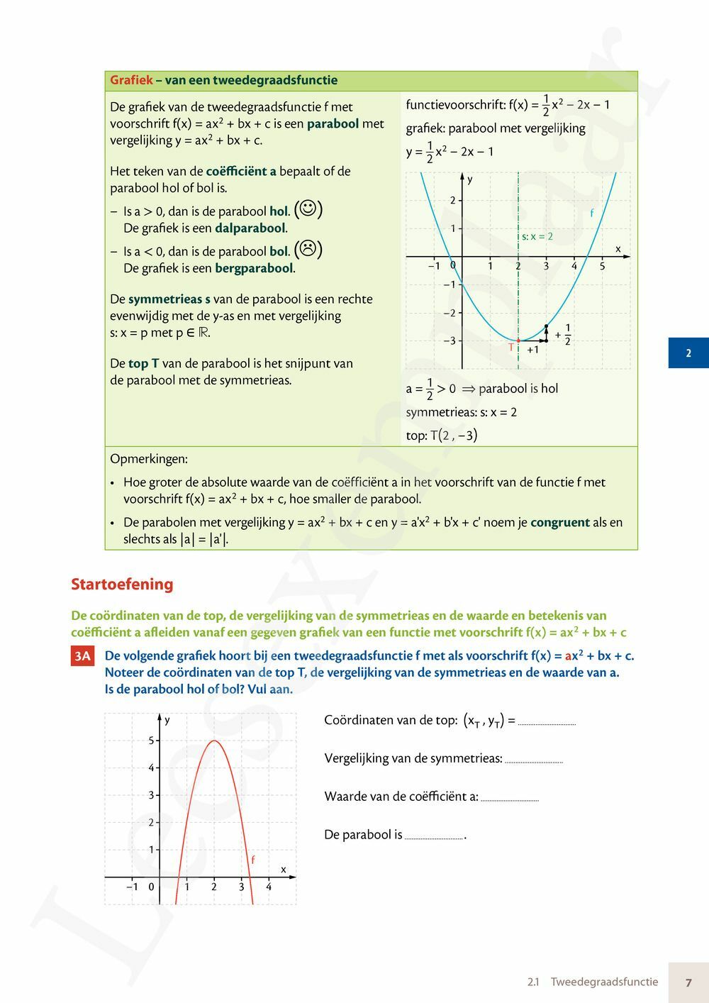 Preview: Matrix Wiskunde 5/6 Analyse, algebra Dubbele finaliteit Leerwerkboek (incl. Pelckmans Portaal)