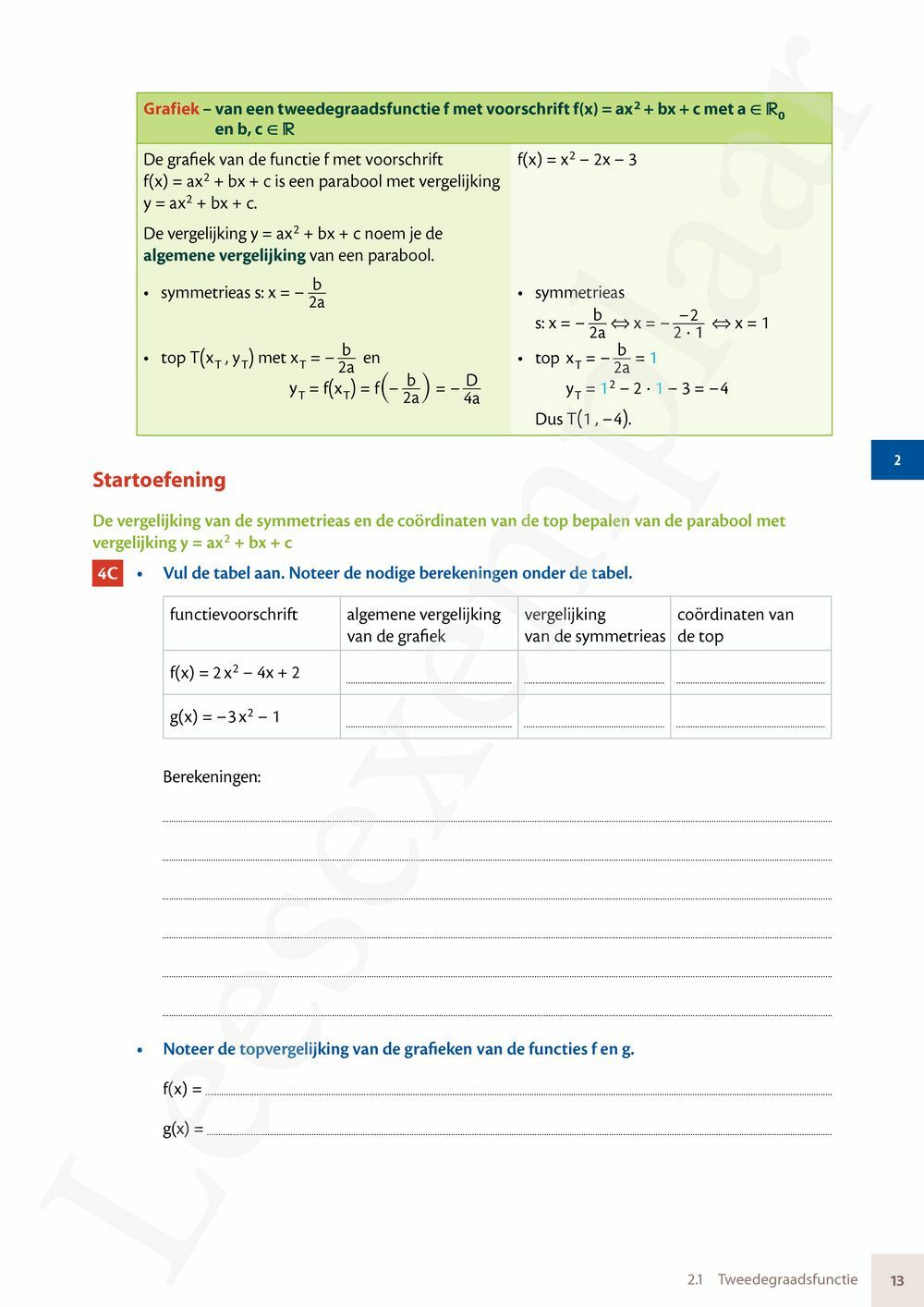 Preview: Matrix Wiskunde 5/6 Analyse, algebra Dubbele finaliteit Leerwerkboek (incl. Pelckmans Portaal)