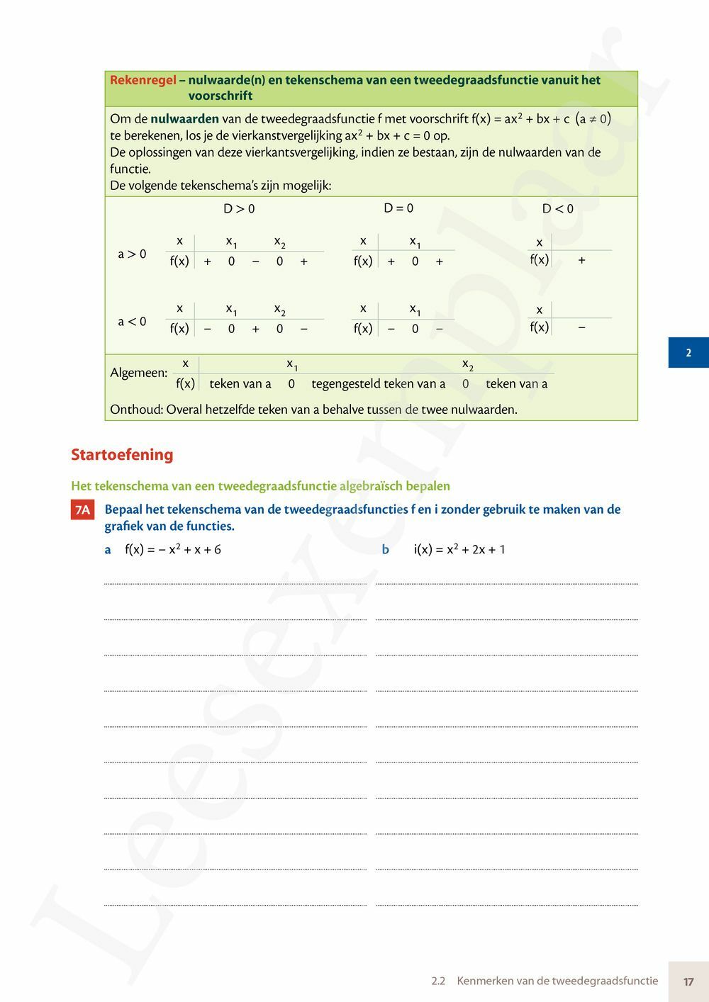 Preview: Matrix Wiskunde 5/6 Analyse, algebra Dubbele finaliteit Leerwerkboek (incl. Pelckmans Portaal)