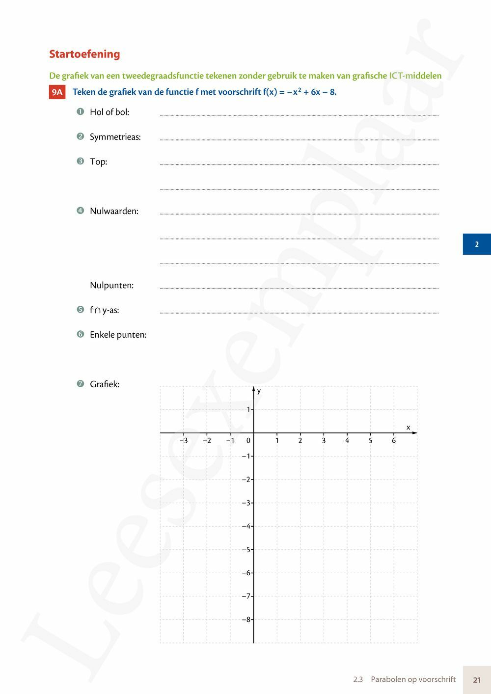 Preview: Matrix Wiskunde 5/6 Analyse, algebra Dubbele finaliteit Leerwerkboek (incl. Pelckmans Portaal)