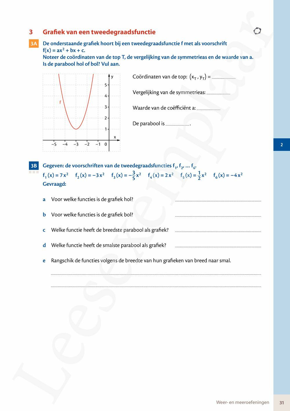 Preview: Matrix Wiskunde 5/6 Analyse, algebra Dubbele finaliteit Leerwerkboek (incl. Pelckmans Portaal)