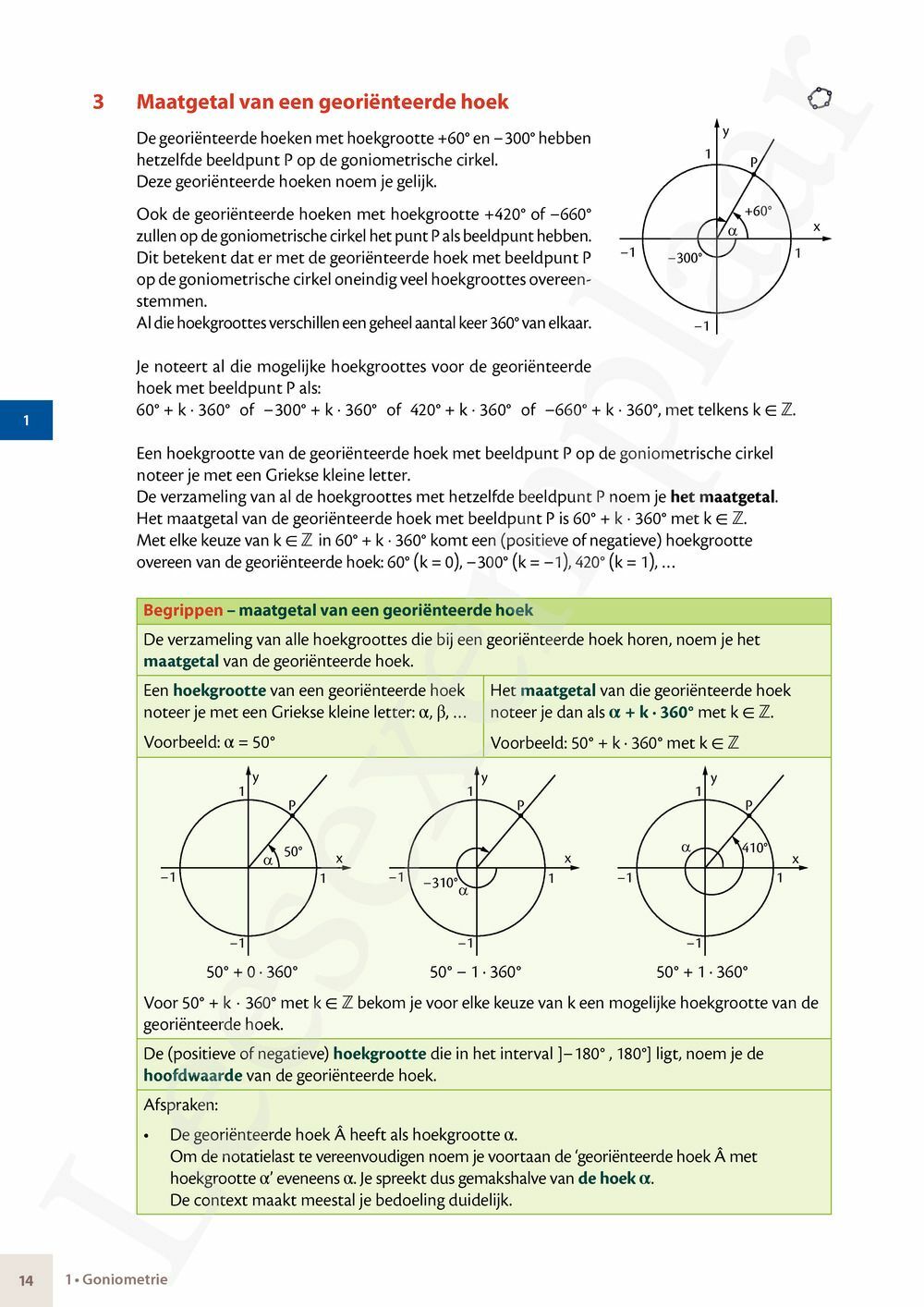 Preview: Matrix Wiskunde 5/6 Goniometrie, vectoren, ruimtemeetkunde Dubbele finaliteit Leerwerkboek (incl. Pelckmans Portaal)
