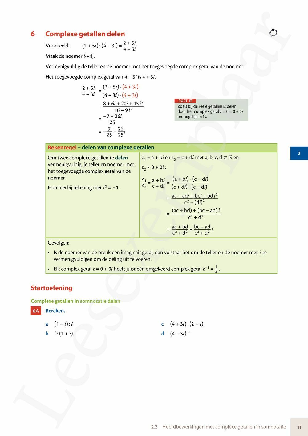 Preview: Matrix Wiskunde 5 Logica, complexe getallen Doorstroom Wetenschappen Handboek (incl. Pelckmans Portaal)