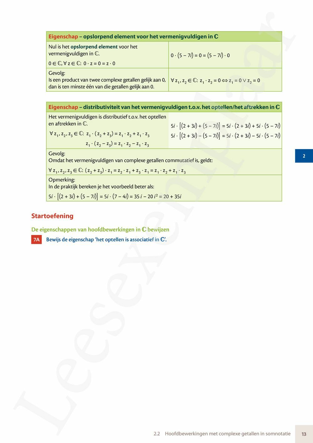 Preview: Matrix Wiskunde 5 Logica, complexe getallen Doorstroom Wetenschappen Handboek (incl. Pelckmans Portaal)