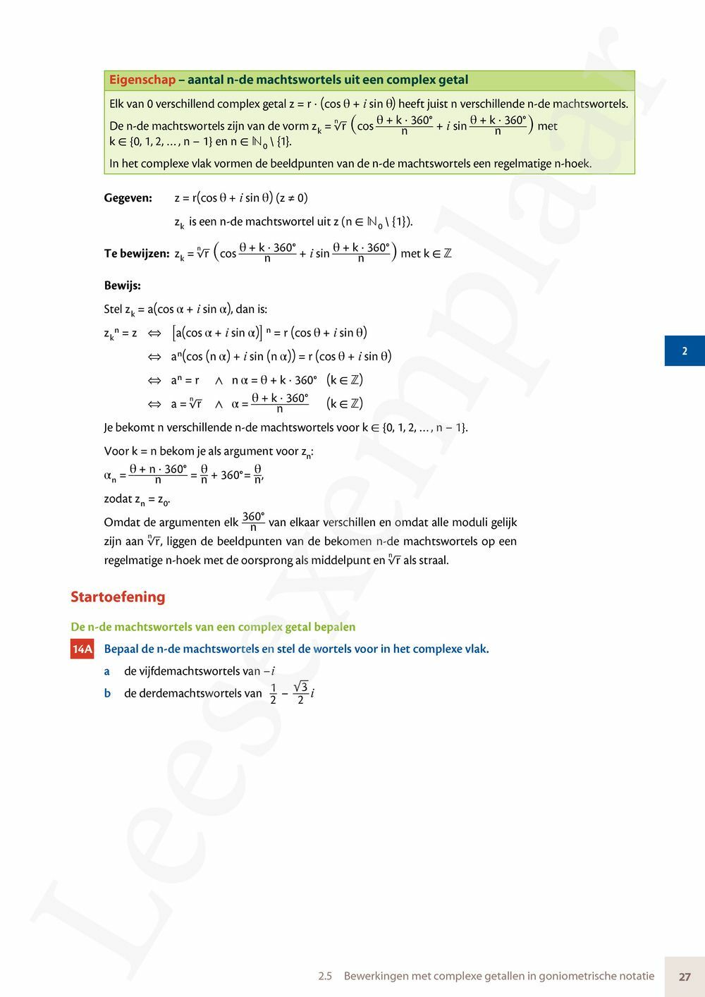 Preview: Matrix Wiskunde 5 Logica, complexe getallen Doorstroom Wetenschappen Handboek (incl. Pelckmans Portaal)