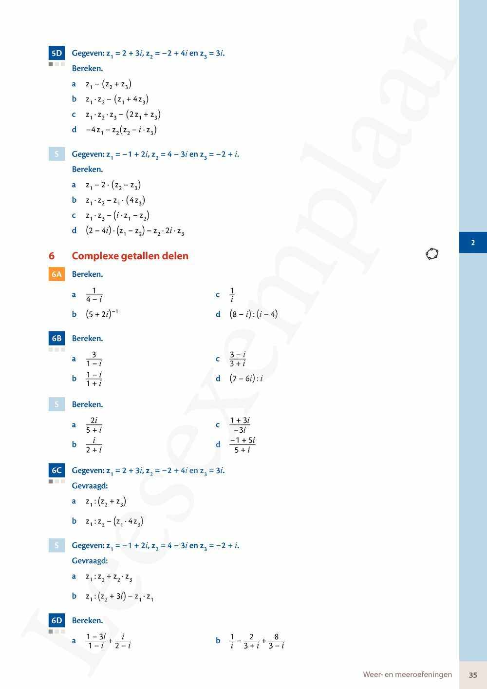 Preview: Matrix Wiskunde 5 Logica, complexe getallen Doorstroom Wetenschappen Handboek (incl. Pelckmans Portaal)