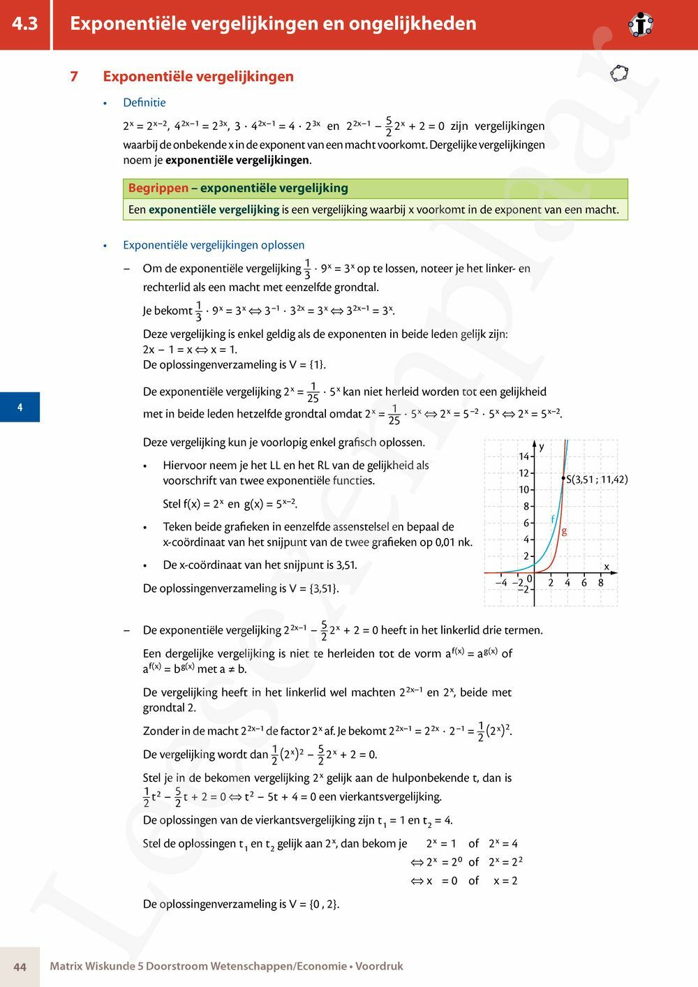 Preview: Matrix Wiskunde 5 Logica, complexe getallen Doorstroom Wetenschappen Handboek (incl. Pelckmans Portaal)