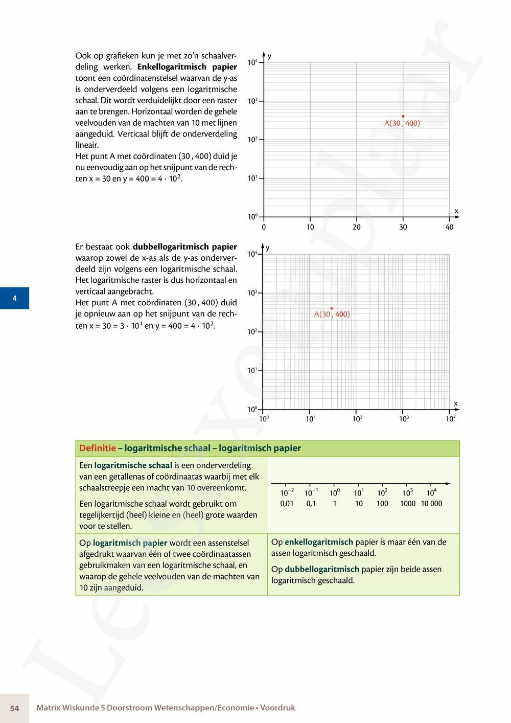 Preview: Matrix Wiskunde 5 Logica, complexe getallen Doorstroom Wetenschappen Handboek (incl. Pelckmans Portaal)