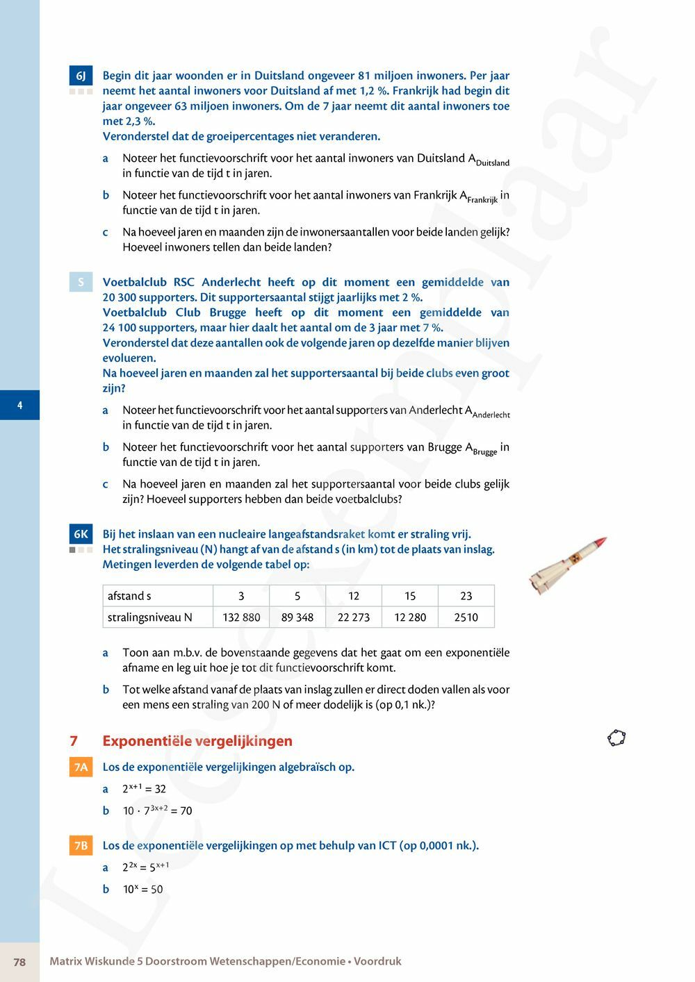 Preview: Matrix Wiskunde 5 Logica, complexe getallen Doorstroom Wetenschappen Handboek (incl. Pelckmans Portaal)