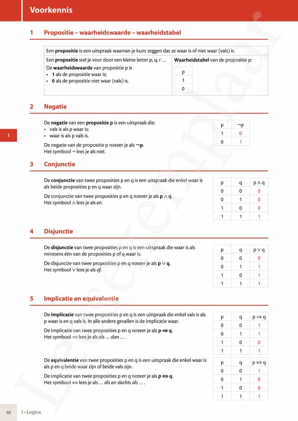 Preview: Matrix Wiskunde 5 Logica, complexe getallen Doorstroom Wetenschappen Handboek (incl. Pelckmans Portaal)