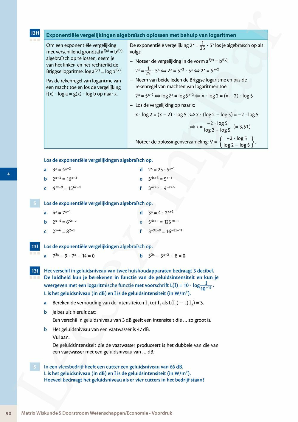 Preview: Matrix Wiskunde 5 Logica, complexe getallen Doorstroom Wetenschappen Handboek (incl. Pelckmans Portaal)